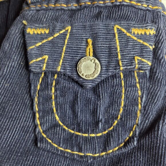 NEW True Religion Jeans Billy Big T Boys US 3 Blue Boot Cut Leg - Picture 9 of 10